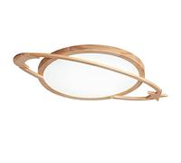 Close To Ceiling Lights, Planet Shape Creative Personality Flush Mount Ceiling Light Three Color Temperature Adjustable Ceiling Lamp Ultra-Thin 0.9in Home Lighting Ceiling Lights for 's Rooms