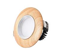 Close To Ceiling Lights, Wooden Living Room Recessed Downlight LED Ceiling Light Embedded Aluminum Metal Japanese Corridor Panel Light Aisle Lamp Background Wall Hole Lighting Ceiling Spotlight Outdo