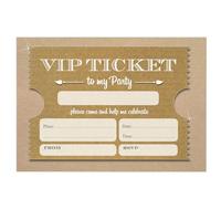 Close to the Bone 18 Kids Childrens Birthday Party Invitations Cocktail VIP Pack of 18 including Envelopes A6 size 15cm x 10.5 cm #73