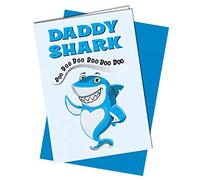 Close to the Bone Funny Fathers Day or Birthday Card Daddy Shark Song Cute Fun Son Daughter #1066