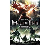 Close Up Attack On Titan Poster Season 2 Key Art (61cm x 91,5cm) + a Bora Bora poster!