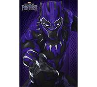 Close Up Black Panther Poster Glow (61cm x 91,5cm) + a surprise poster!