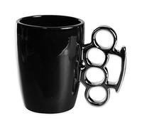 Close Up Brass Knuckle Mug