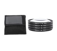 Close Up Filter Kit 4 in 1 +1 +2 +4 +10 Macro Lens Filter Set, Optical Glass Close Up Lens Filters with Storage Pouch for Digital Camera Macro Photography (67mm)