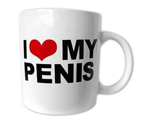Close Up I Love My Penis Mug