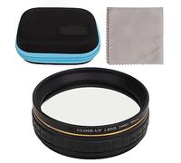 Close-Up Macro Filter Set with Pouch (58mm) - Vivitar +1 +2 +4 +10 - Enhance Your Macro Photography, Quick Installation for Flowers, Insects, Jewelry (58mm)
