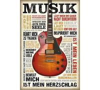 Close Up Musik ist Leidenschaft Poster Music is a passion (61cm x 91,5cm)