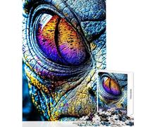 Close-up of A Alien Eye Jigsaws 1000 Pieces for Teenagers Stimulate Active Brain And Mind Gentle Relaxing Fun Activity (38X26cm)