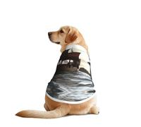 Close up of Magic Watergate Dog Shirt Vest Dog Clothes- Breathable Cooling for Big Dogs, Sun Protection Comfort Wear for Golden Retriever, Husky, Alaska Outdoor Activities XX-Large