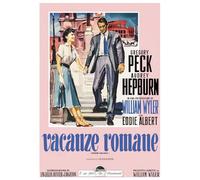 Close Up Roman Holidays Poster Vacanze Novels A Heart and a Crown Italian Cinema Poster Gregory Peck Audrey Hepburn 70 x 100 cm
