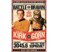 Close Up Star Trek Poster - Captain Kirk vs The Reptilian Gorn (61cm x 91,5cm)