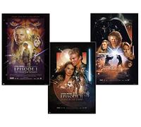 Close Up Star Wars Episode I-III Poster Set of 3 (61 cm x 91.5 cm)