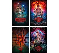 Close Up Stranger Things Poster 4er-Set (61cm x 91,5cm)