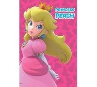 Close Up Super Mario Poster Princess Peach Wall Decoration for Gaming Room XL Size 61 x 91.5 cm