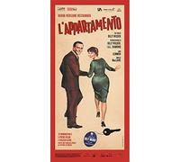 Close Up The Appartment Poster L'Appartamento Italian Film Poster (Shirley Mac Laine, Jack Lemmon, Fred Mac Murray)