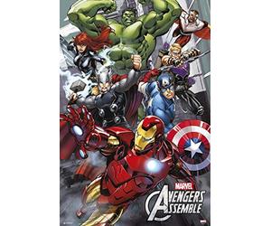 Close Up The Avengers Poster Marvel Comics (61cm x 91,5cm) + a surprise poster!