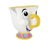 Close Up The Beauty and the Beast Mug Tassilo Chip 220ml Disney Ceramic White