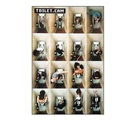 Close Up TOILET.CAM POSTER (61cm x 91,5cm) + 1 pack tesa powerstrips®, 20 pieces