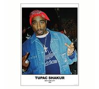 Close Up Tupac Shakur Poster New York City 1993 (59,5cm x 84cm)