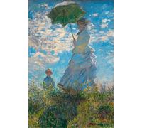 Close Up Woman With a Parasol Poster Madame Monet and Her Son (61cm x 91,5cm)