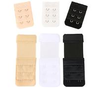 Closecret Women's Bra Back Strap Extenders with 1 to 3 Hook Optional (Combination 5)
