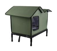 Closed Cat House | Insulated Windproof Shelter for Comfortable Night - Sleeping Shelter for Street Cats | Intended For Winter Garden Yard Park Porch Garage Barn Farm