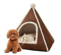 Closed Cat Nac | Warm House for Animals, Warm House Safety Winter Comfortable Tent for Medium Breed Small Kitten Indoor Bedroom