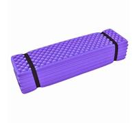 Closed Cell Foam Sleeping Pad for Camping, Foldable Sleeping Pad Camping Mattress Pad Outdoor Foam Sleeping Mats for Camping, Hiking and Backpacking, 72.8 x21.7inch (Violet)
