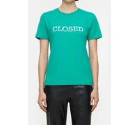Closed Embroidered T-shirt Meadow Green size S | Shirts Outlet | Women | Green S
