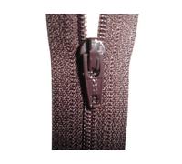 CLOSED END ZIP - BROWN - YKK - SEWING - IDEAL FOR DRESSES/TROUSERS/SKIRTS/CUSHIONS AND ART AND CRAFT - SIZES: 4/5/6/7/8/9/10/12/14/16/18/20/22/24/26/28/30/32/34/36 INCH (9 INCH (23CM))
