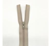 Closed End Zip - Stone Light Grey - YKK - Sizes: 4/5/6/7/8/9/10/12/14/16/18/20/22 Inch (9 Inch / 23cm)