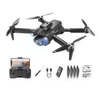 Closed Exosphere High Performance Brushless Motor Powered Camera Hover Drone Capturing Stability Freely Across The Skies Light up (A, 28x27x7cm)
