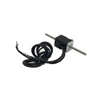 Closed loop NEMA 17 non-captive stepper electronic starter with 200mm Tr8*4 lead screw and integrated encoder MQXFCZUX