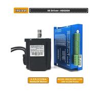 Closed-loop Stepper electronic starter Driver Kit Nem23 57mm/Nema34 86mm 1.5Nm-12Nm 4.2A-6A Servo electronic starter with Encoder HB808C 2PH IINKUEYK(86 Driver-HBS86H,8.5Nm Nema34 Motor)