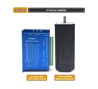 Closed-loop Stepper electronic starter Driver Kit Nem23 57mm/Nema34 86mm 1.5Nm-12Nm 4.2A-6A Servo electronic starter with Encoder HB808C 2PH IINKUEYK(57 Driver-HB808C,8.5Nm Nema34 Motor)