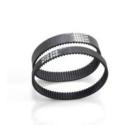Closed Loop Timing Belt 2pcs Closed Loop Timing Belt Transmission Belts Htd 3-m-255-15 Perimeter 225 267 300 324 354 384mm Width 8 9 10 15 17mm(3-M-255-9)