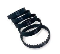 Closed Loop Timing Belt 5pcs Rubber Synchronous Belt Toothed Industrial Transmission Wheel Width 10-15-20mm Length 282-690mm Xl Type(XL-306,15mm)
