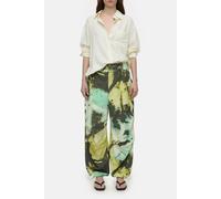Closed Loose Cargo Pants Primary Yellow size L | Formal Pants Outlet | Women | Yellow L