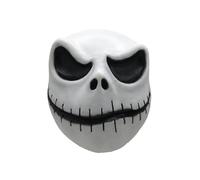 (Closed Mouth) The Before Nightmare Christmas Jack Skellington Latex Mask Adult Cospaly Costume