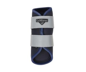 Closed reflective horse gaiters LeMieux Grafter