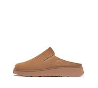 Fitflop for woman. IF6-A69 Gen-Ff Leather Clogs brown (40), Flat, 1 to 3 cm, None, Casual
