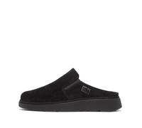 Fitflop Womens Gen-ff Elasticated Suede Mule, Black, 3 UK