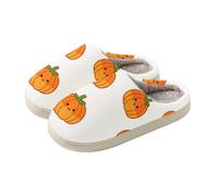 Closed Toe House Slippers Women-Memory Foam Slippers Women Halloween | Halloween Cat Shoes For Trick Or Treating For Women,Soft Soled Warm Slippers,Non Slip Comfy Sliders,Fashion Festival Shoe