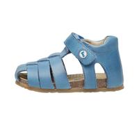 Closed-toe Leather Sandals Alby - unisex - Falcotto - Kids Sandals - Blue - 22 EU - Kids 22 EU