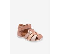 Closed-Toe Sandals for Children, CARLY by BISGAARD printed pink