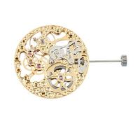 Closer 17 Jewels Gold Asian Full Skeleton for Men's Watch 6497 Hand-Winding Movement Mens Skeleton Movement