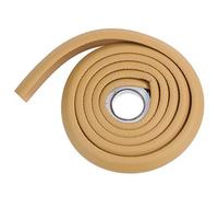Closer 2M Children Protection Table Guard Strip Baby Glass Edge Furniture Horror Crash Bar Corner Foam Bumper Collision (Wood Color)