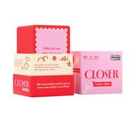 Closer - Couples Edition | 200 Conversation Cards For Couples | Perfect for Dinners, Road Trips, Game Nights, & Cozy evenings with you partner | Conversation Starters To Get To Know Eachother Better