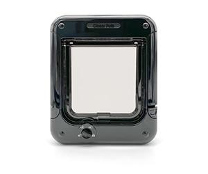 Closer Pets Black Rotary 4-Way-Locking Cat Flap