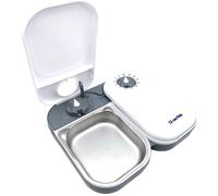 Closer Pets Cat Mate Two-Meal C200 Automatic Pet Feeder, White